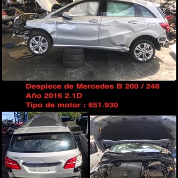 DESPIECE DE MERCEDES CLASE B 200 246  - Imagen 1