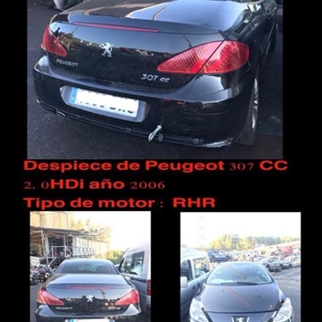 DESPIECE DE PEUGEOT 307 CC  - Imagen 1