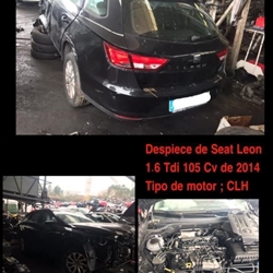 DESPIECE DE SEAT LEON AÑO 2014 - Imagen 1