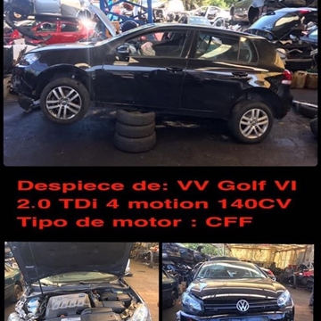 DESPIECE VW GOLF VI - Imagen 1